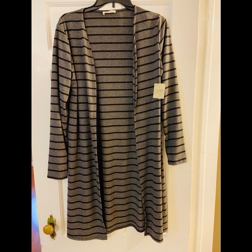 Olivia Rae Striped cardigan